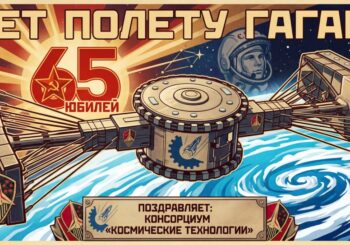 12.04.26 Консорциум Космические Технологии поздравляет с Днем Космонавтики